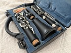 Buffet Crampon Bb Wood Clarinet Black Matte W  Case Mouthpiece Thumb Rest
