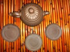 Old Chinese Dynasty Purple Sand Poetry Words Handle Chinese Yixing Tea Pot 