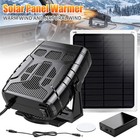 30w Solar Panel Heater Usb Dc Heating Fan For Chicken Coop Pet House Greenhouse