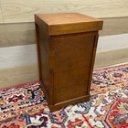 Vintage Sewing Notions Spool Cabinet Storage Box 4 Tier Flip Out Drawers Schauer