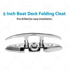 Boat Deck Foldable Cleat 5 Inch Detachable Pre-drilled Cleats Part