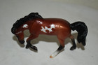 2018 Breyer Rivet Mystery Horse Surprise  Bay Pinto Mold  5721 Stablemate Euc