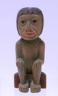 Northwest Coast Artifact  Tlingit Figure By Anglo Carver Bent Jensen