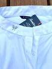 New Horse Pilot Long Sleeve Show Shirt In White  women s Xl  - Msrp  190 