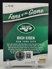 Rich Eisen Auto Rookie 2023 Donruss Fans Of The Game Bas Coa Espn On-card