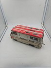 Vintage 60s Cragstan Tin Friction Litho Armored Car Savings Bank- Japan