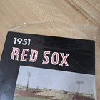 1951 Mlb Baseball Boston Red Sox Yearbook Program Book  Clean Nice Pages Crisp