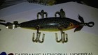 Very Nice Heddon 150 Dowagiac Underwater Minnow Lure Crackleback Blush Chin