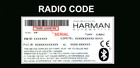 Ram 1500 Car Radio Anti-theft Unlocking Pin Code For All Models