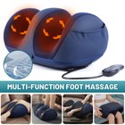 Electric Foot Massager W  Heat Foot Calf Leg Shiatsu Rolling Home Massage