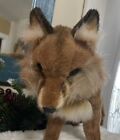 Vintage 2004 Hansa 17    Red Fox Plush Stuffed Animal Realistic Standing