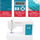 Singer 6180 Brilliance Plus Sewing Machine Front Loading With Extension Table