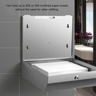 Stainless Steel Commercial Paper Towel Dispenser Wall Mount Trifold c Fold