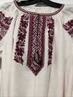 Vyshyvanka Dress Ukrainian Embroidered Dress Size 48 Medium