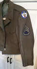 Us Army Korean War Wool Ike Jacket Sz 40-r Staff Sgt-31st  Regiment  polar Bear 