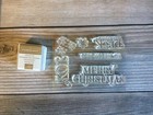 Stampin Up  Cozy Christmas Paper Pumpkin Full Card Kit With Stamps ink