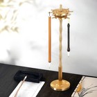14 Hook Brush Rack Detachable Rotating Brush Holder 360 Degree Rotation