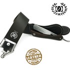 Men s Shave Ready Straight Razor With Leather Sharpening Strop Belt Shaving Set
