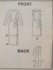 Stunning Oop Mccalls 9577 Misses Dress In 2 Lengths Pattern 6-8-10 12-14-16 Uc
