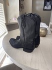 Cody James Black 1978   Men s Chapman Exotic Caiman Belly Western Boots Round Toe