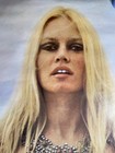 Vtg 1969 Poster Of Brigitte Bardot - Personality Posters - Topless In Water