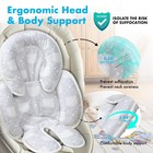 E1f1nn Dot Baby Car Seat Head Support  2-in-1 Infant Car Seat Insert For Newb   