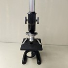 Vintage Bausch   Lomb Optical Co Microscope  Two Lenses 10x 43x Early 1900 s