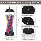 Straw Holder For Standard Size Drinking Straws  Plastic Straw Dispenser For C   