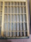 Antique Hamilton Wooden Printers Drawer Letterpress Wood Tray Shadowbox 16x32 25