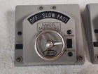  Aurora Model Motoring Set Of 2 Speed Controls W  Reserve Switch   Brake  1348 