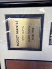 Mickey Mantle 1952 Topps Limited Edition Signed Plaque New York Yankees  1556