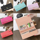 Women Lady Clutch Leather Wallet Long Card Holder Phone Bag Case Purse Handbag