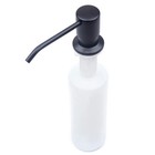 Stainless Steel Soap Dispenser Kitchen Sink Bath Hands Liquid Pump Bottle 300ml