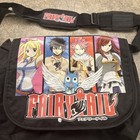 Fairy Tail Anime Messenger Bag Black Crossbody Shoulder Bag Bu Funimation