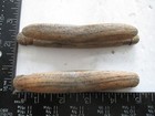 Pair Light Weight 5  Vintage Mahogany Wooden Boat Cleats Carved Kayak     B17
