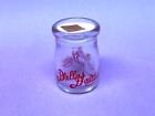 2 Rare Vintage Antique Dallas  Dairy 1 2 Oz  Glass Creamer Bottle Dallas Pa 