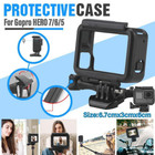 Frame For Gopro Hero 5 6 7black Mount Housing Border Protective Shell Case Cover