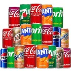 Mini Soda Soft Drink Variety  8 Flavor Soda Assortment - 7 5 Fl Oz  Cans