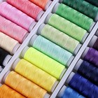 Polyester Sewing Thread Set 50pcs Assorted Colors Hand Machine Sewing Kit