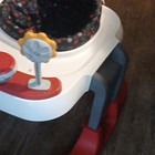 Disney Baby Mickey Walking Aid Walker With Activity Tray Seat White Red Black