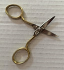 Vintage Germany Small Metal Scissors Antique Sewing Scissors  3 50   