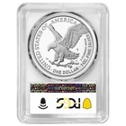 2024-s Proof  1 American Silver Eagle Pcgs Pr70dcam Blue Label