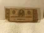 Confederate States America 1 Dollar Note Currency 1862 Paper Money 7 Rarity