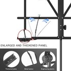2-in-1 Music Stand Portable Folding Sheet Adjustable Clip Carry Bag Holder