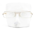 Ic  Berlin Vechta Eyeglasses Glasses Pearl Silver Beige Horn 50mm With Case