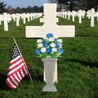 Cemetery Vase For Grave Headstones With Metal Spike Flowers Fake Floral Holde