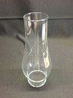 Vintage Glass Oil Lamp Chimney 2-5 8  X 8-1 2   cm5 
