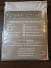 New Green Cradle 100  Organic Cotton Crib Fitted Sheet Natural Stripe 28 x52 