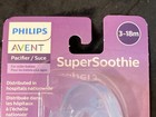 2 Pack Philips Avent Super Soothie Pacifiers - Ages 3-18m Months