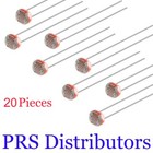 20pcs Gl5528 Photo Light Sensitive Resistor Photoresistor Photocell Cell 5mm